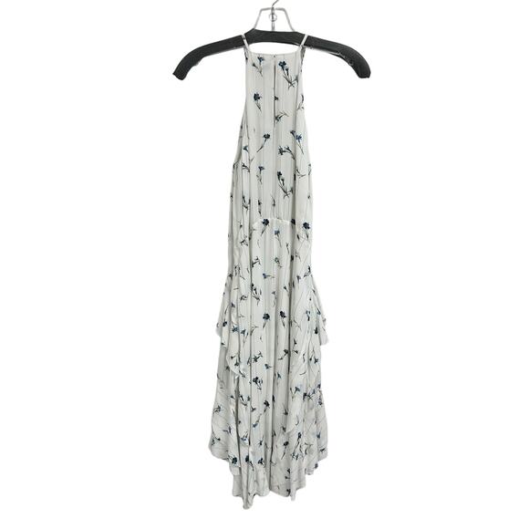 NWT Joie Porcelain Lamberta High Low Floral Print Sleeveless Dress 2 - Picture 7 of 7